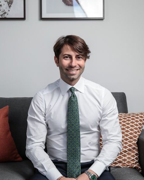 Portrait of Dr Eric Battista, specialist oral surgeon in London